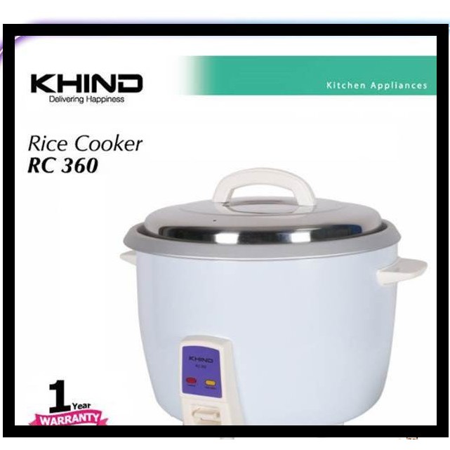 ( NEW ) KHIND RICE COOKER 3.6 FREE BUBBLE WRAPPING | Shopee Malaysia