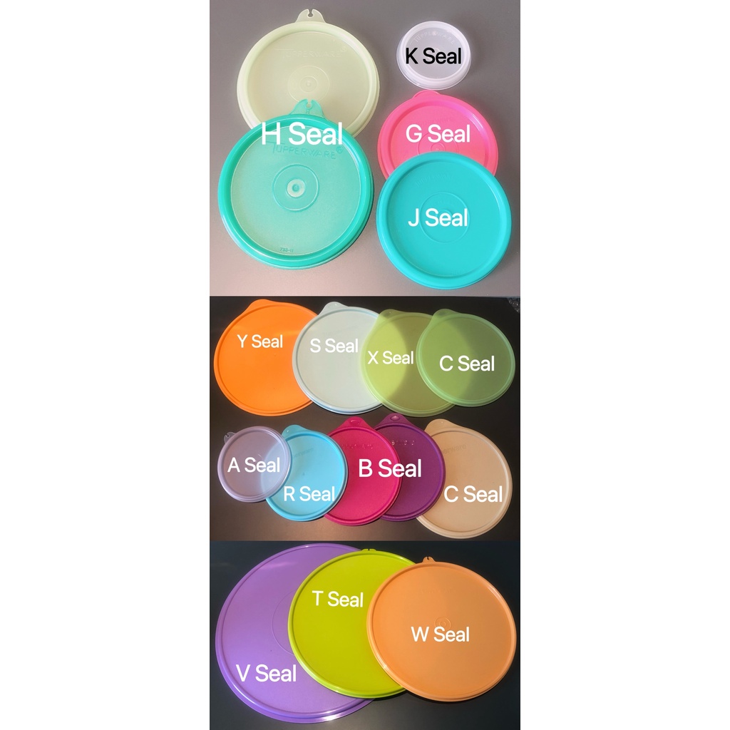 Tupperware Spare Part seal/cover /lid | Shopee Malaysia
