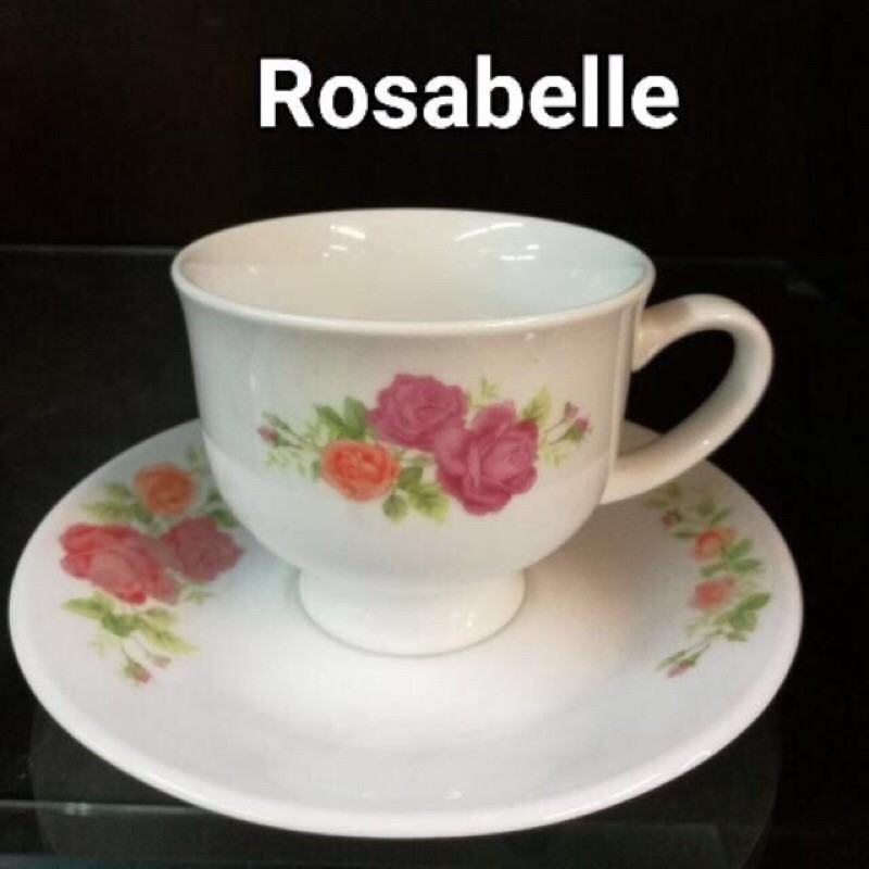 Corelle tea set cup (corelle cup + corelle saucer) Shopee Malaysia