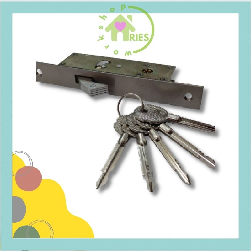 Iron Gate lock / single hook lock / Lock Grill Door / 1685 gate lock