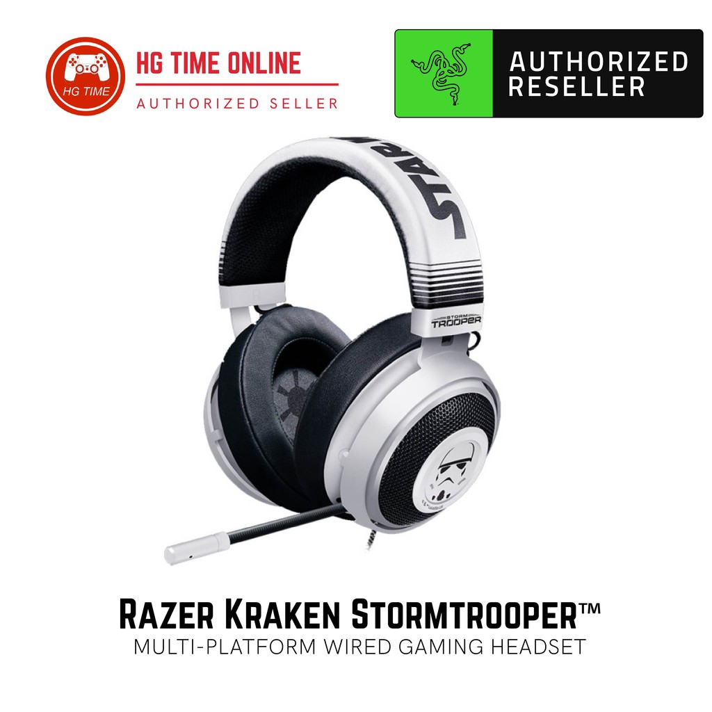 Razer Kraken Stormtrooper Edition Multi Platform Wired Gaming