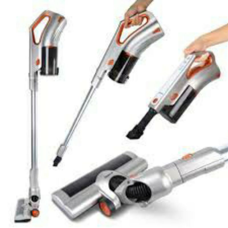 KHIND Vacuum Cleaner Cordless Handheld VC9675 Vacuum Stick 2 in 1