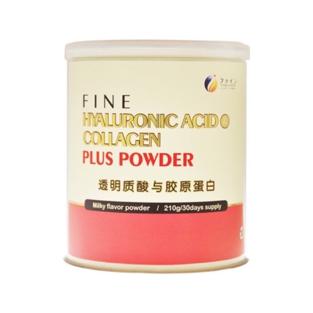 Fine Hyaluronic Acid & Collagen Plus Powder 210g Shopee Malaysia