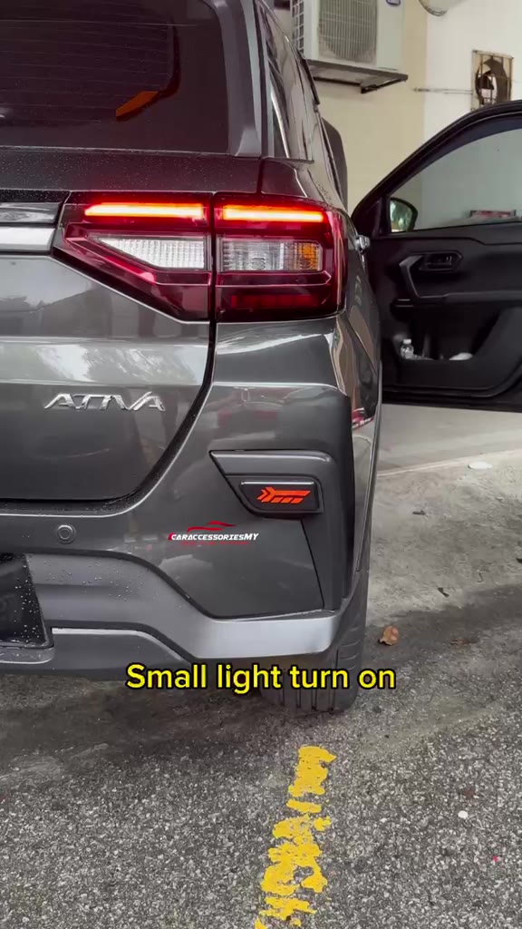 Perodua Ativa Alza Bezza Rear Reflector LED NIGHT RIDER Sequential ...