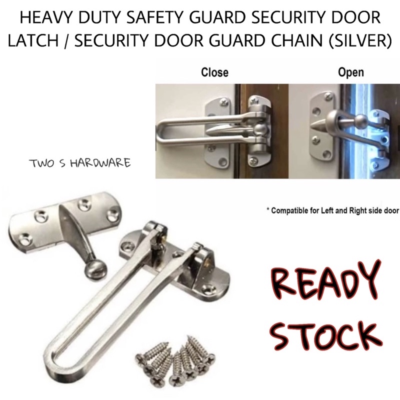 [READY STOCK] HEAVY DUTY SAFETY GUARD SECURITY DOOR LATCH / SECURITY