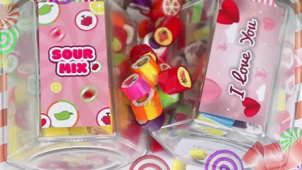 Sticky Candy 30g/40g/70g/80g/120g/170g Mix Fruits Flavours Sweet Sour ...