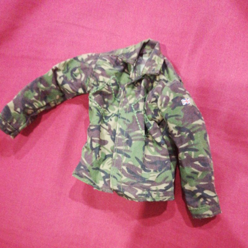 [Ready Stock] Miniature 1/6 Scale British Female Soldier Uniform Green ...