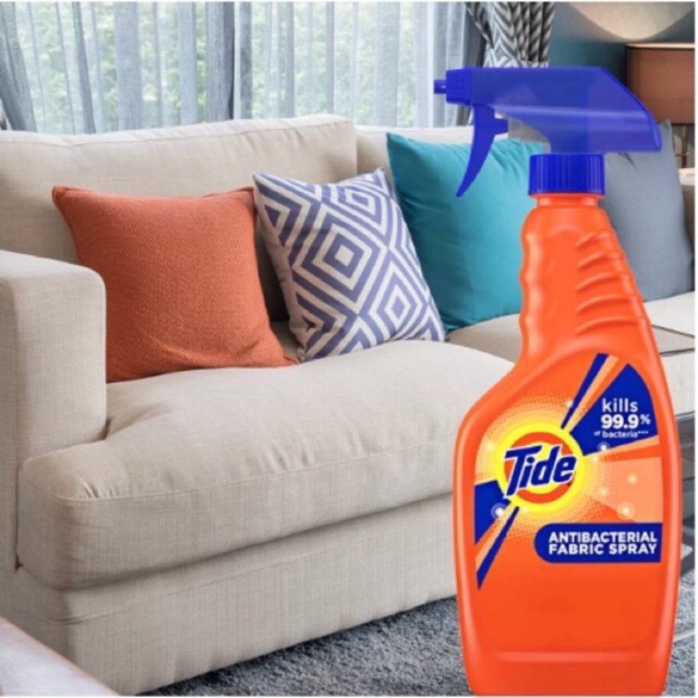 Tide antibacterial fabric spray sanitizes and freshens fabric Shopee