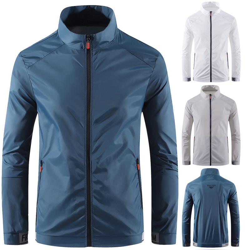 🏆UPF50+ UV Jacket Men's Hiking Jaket Slim Fit Windbreaker Unisex Sun