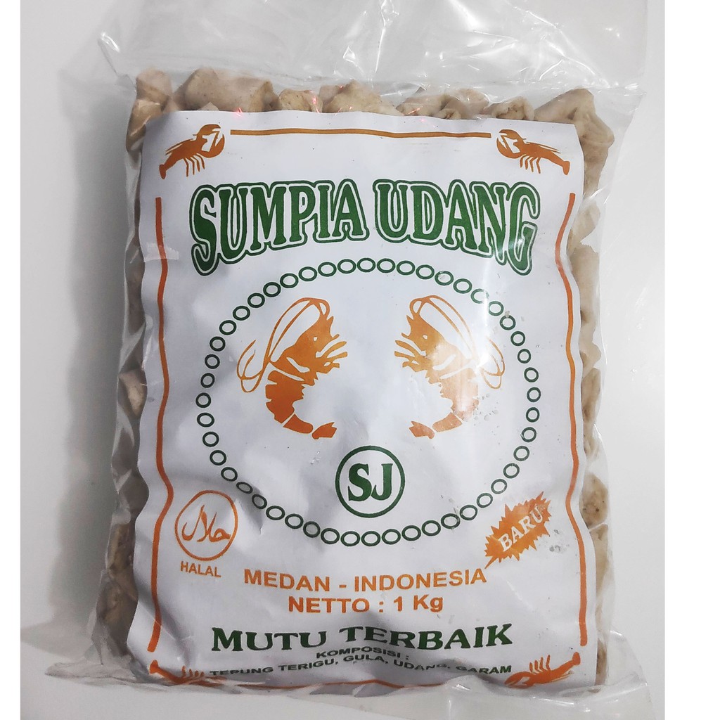 Sumpia / Sumpiah / Lumpia / Shrimp Lumpiah Cap SJ 100% HALAL - Raw (Not ...
