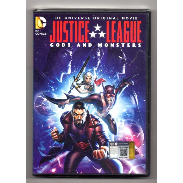 DVD JUSTICE LEAGUE - Gods And Monsters (DVD Original) | Shopee Malaysia