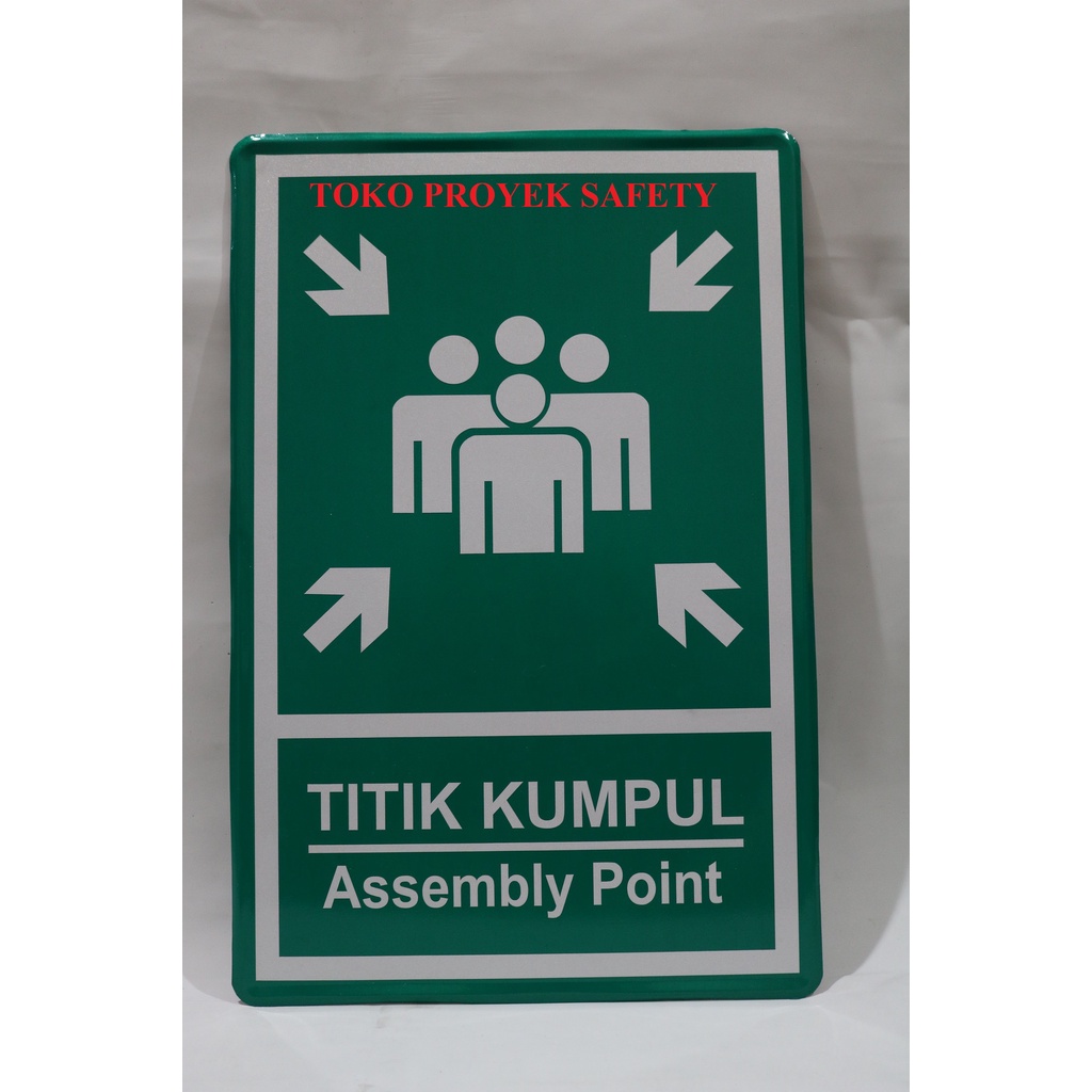 Safety Sign K3 POINT KUMPUL 60*40 | Shopee Malaysia