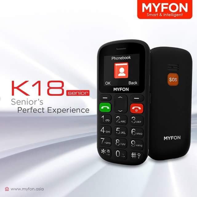 MYFON K18 SENIOR PHONE BIG KEPAD 