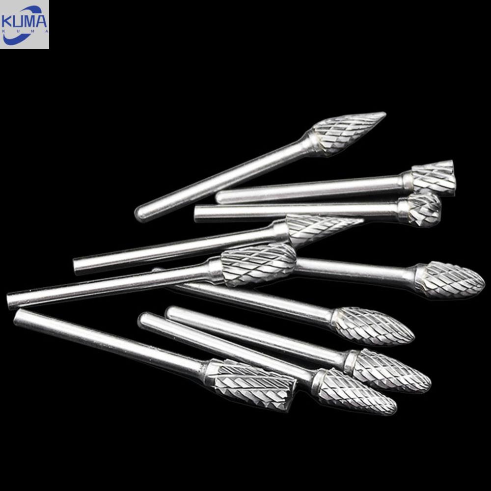 1pc 3x6mm Tungsten Carbide Burrs Rotary Drill Die Grinder Carving Bit