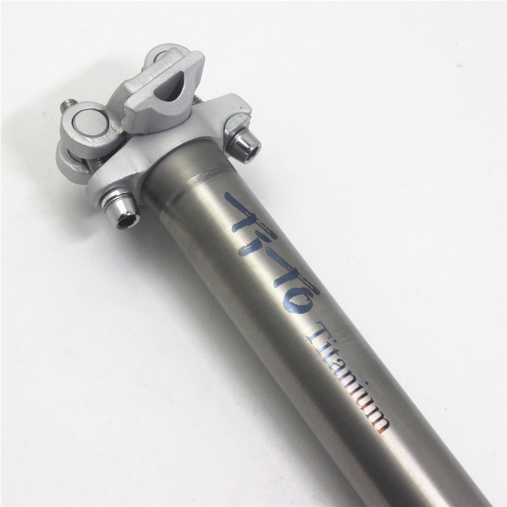 TiTo Titanium Seatpost MTB Road Bike Bicycle Seatpost 27.2 31.6mm 350mm Shopee Malaysia