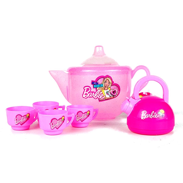 Barbie tea set clearance