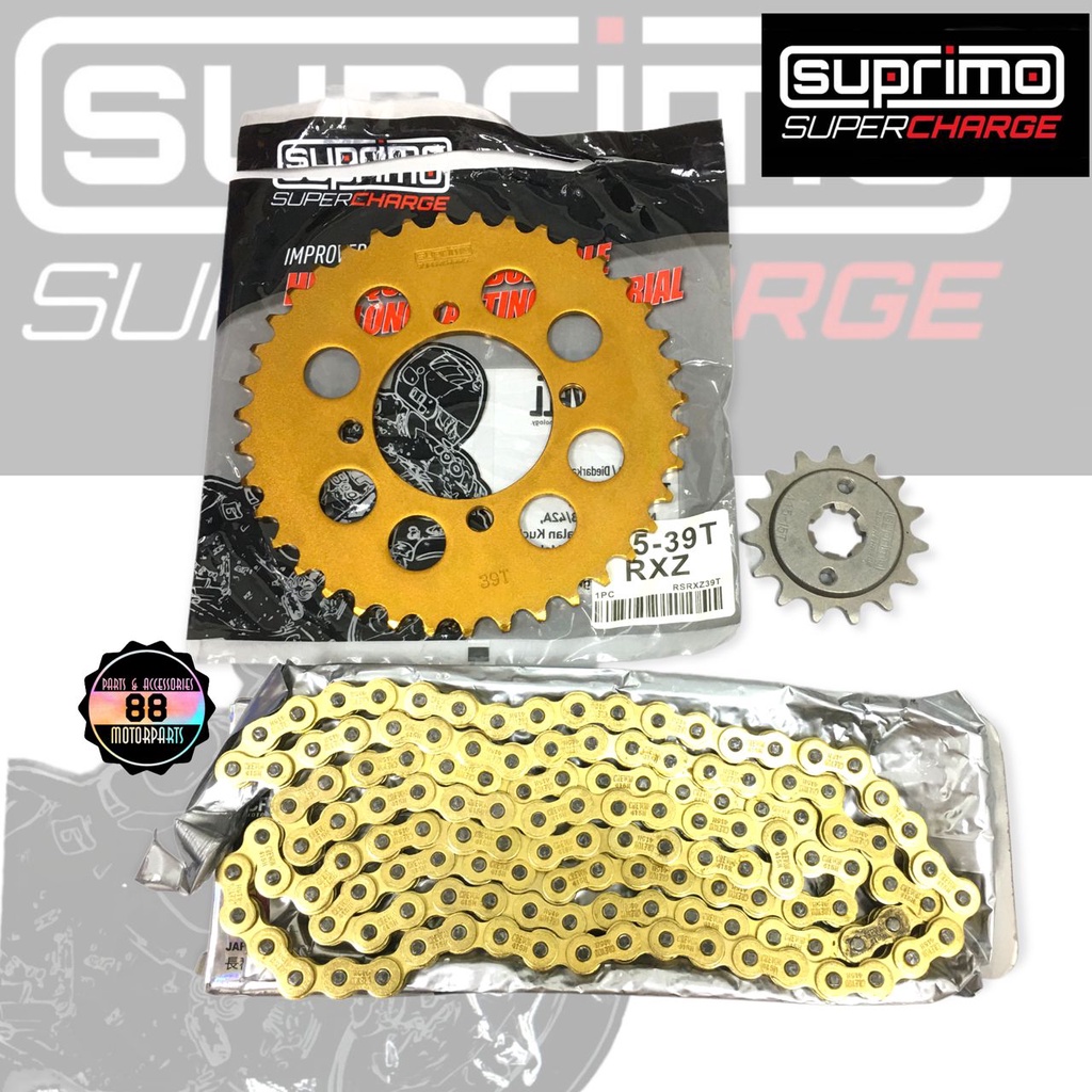 Yamaha rxz best sale chain sprocket