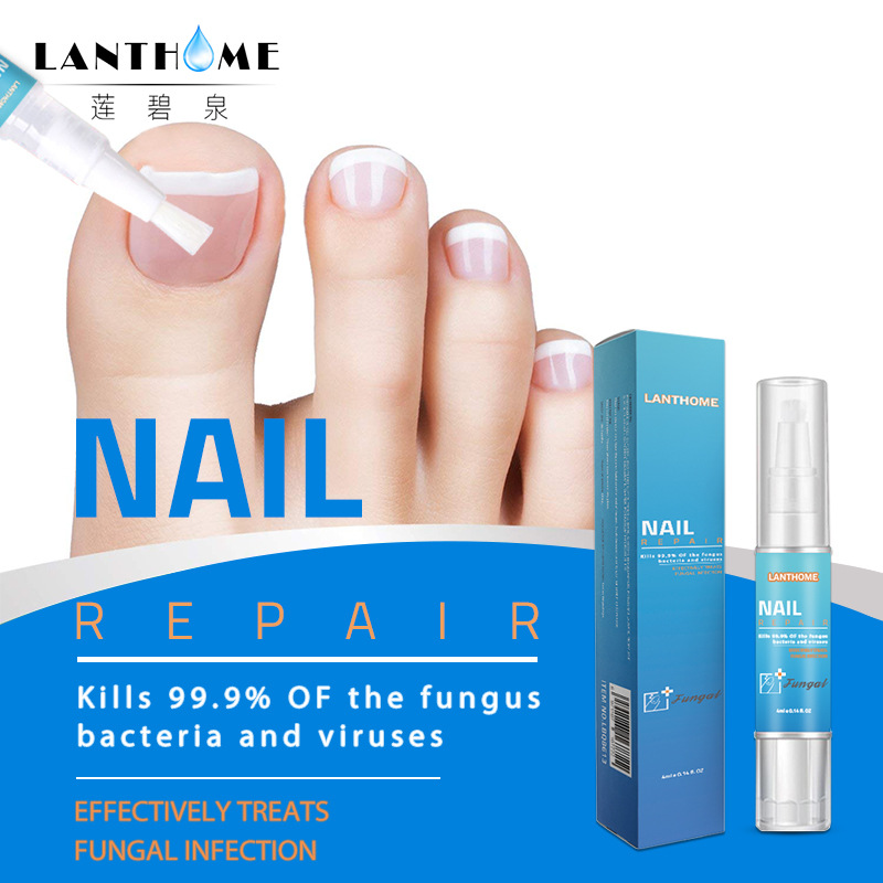 LANTHOME Nail Repair PenToenail Fungus Treatment Antibacterial Nail