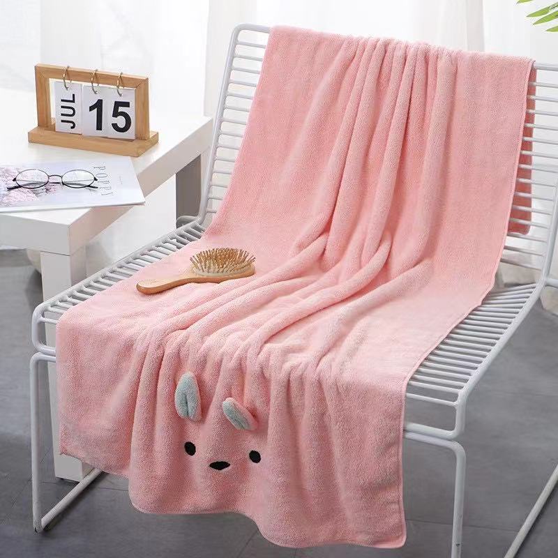 tuala baby towels Microfiber kids children adult Rabbit bear Bath Towel ...