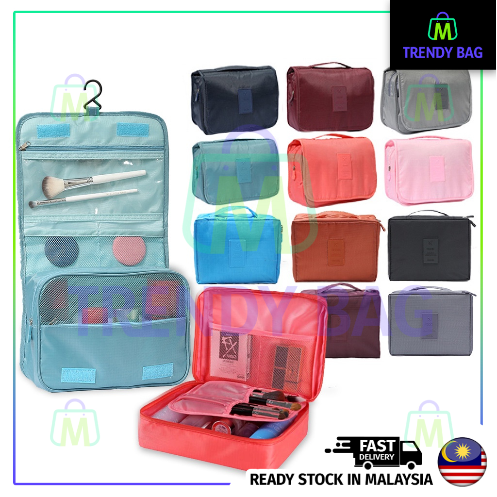 Upgraded Wash Bag Make Up Bag Travel Hanging Bag Multiple Layered Bag ...