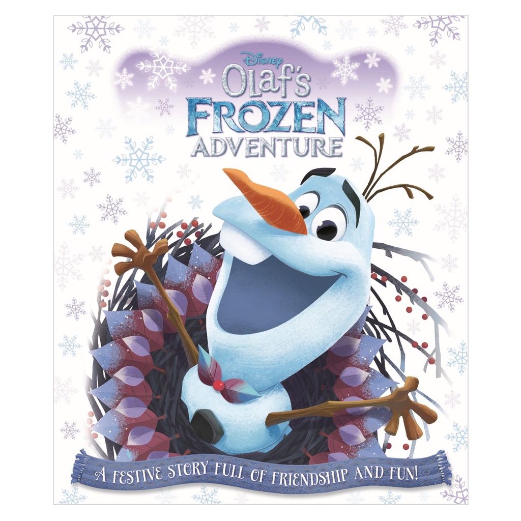 Frozen Disney Olaf's Frozen Adventure Storybook for Kids | Shopee Malaysia