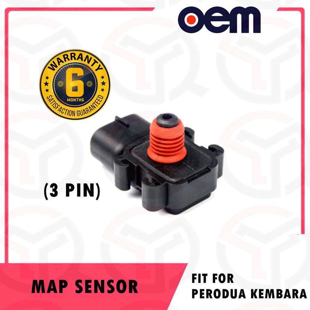 PERODUA KEMBARA MAP SENSOR (3 PIN) (8942187104) (6 MONTHS WARRANTY