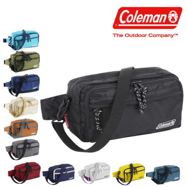 Original Coleman 2 Way Waist Bag Shoulder Bag. 3L. Walker Pouch Bag. Shopee Malaysia