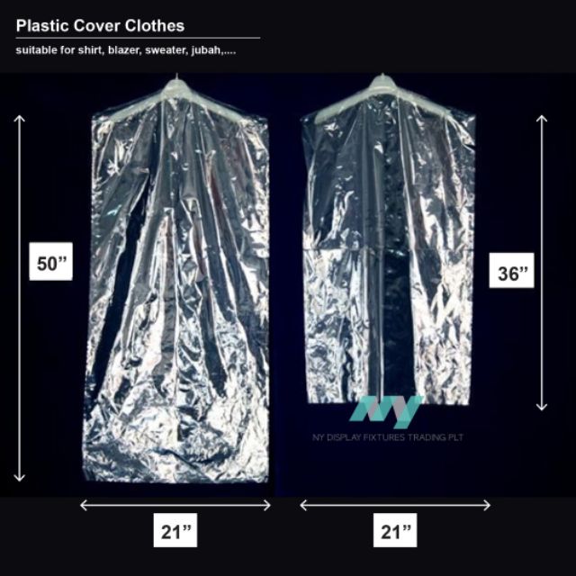 Plastic cover shirt. | Shopee Malaysia