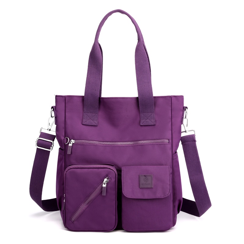 New Style Large-Capacity Shoulder Bag Girls Canvas Messenger Nylon ...