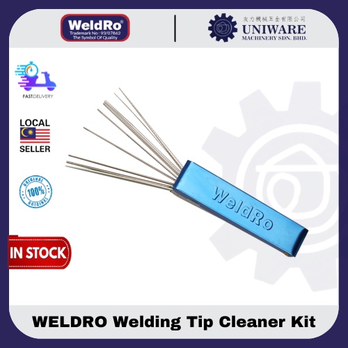🔥100% ORIGINAL🔥 WELDRO Welding Nozzle / Cutting Torch Tip Cleaner with ...