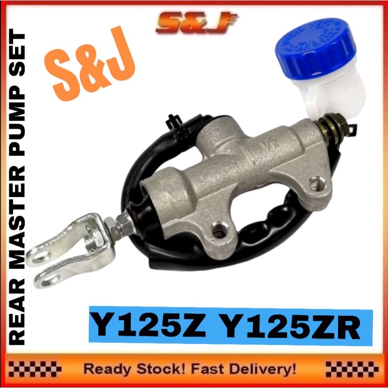(Modify set) Rear Disc brake pump set FULL Y125ZR Y125Z with Disc plate REAR BRAKE SYSTEM SET
