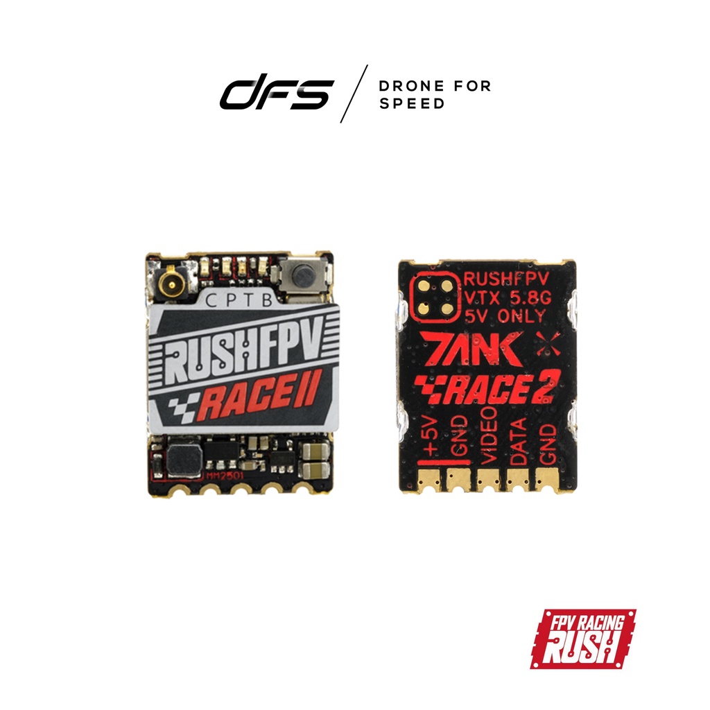 RushFPV Rush Tank Race2 5.8GHz VTX | Shopee Malaysia