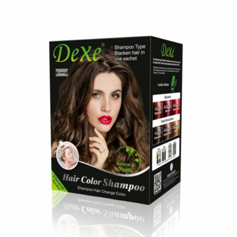 Dexe Hair Color Shampoo (25ml x 10pc) Shopee Malaysia