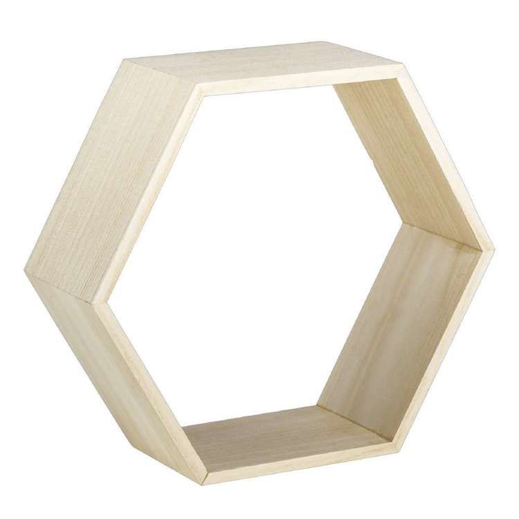 Hexagon Shadow Box 25.5cm Shopee Malaysia
