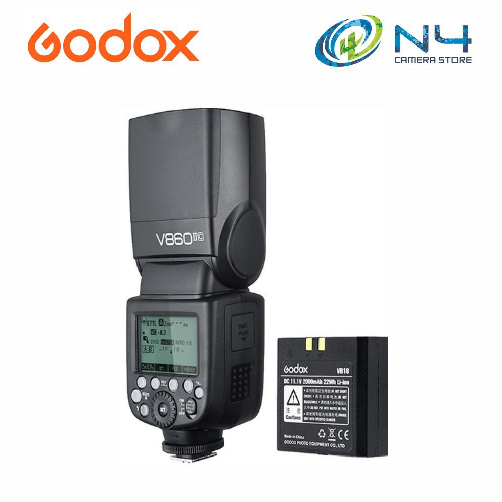 Godox V860II/V860 II TTL Speedlite With LI-ION Battery For Canon ...