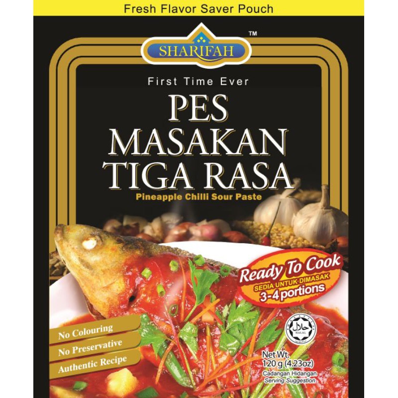 Pes Masakan Tiga Rasa Sharifah | Shopee Malaysia
