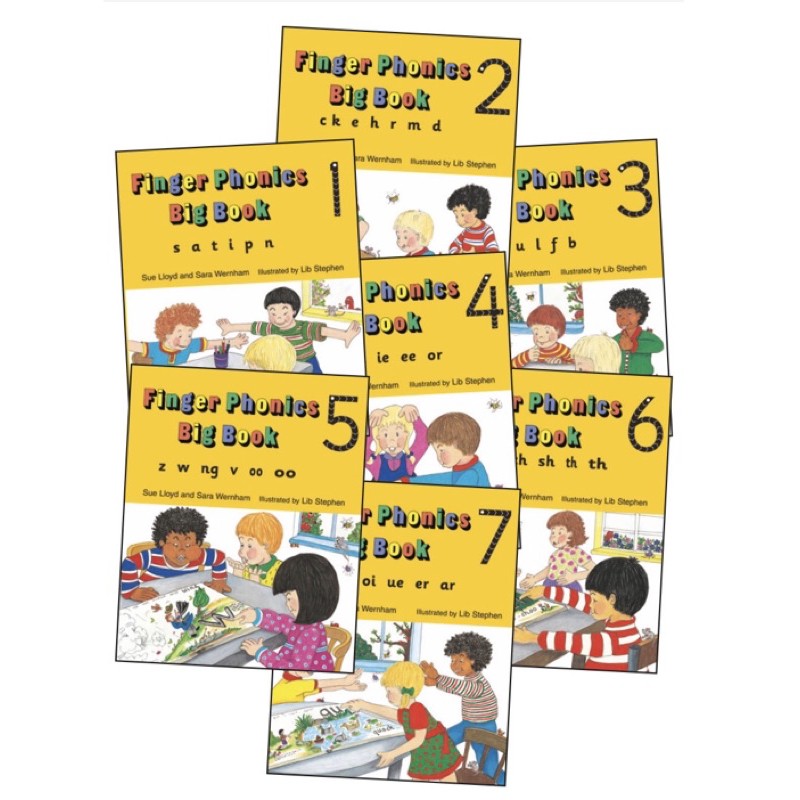 Jolly Phonics Big Books 1-7 | Shopee Malaysia