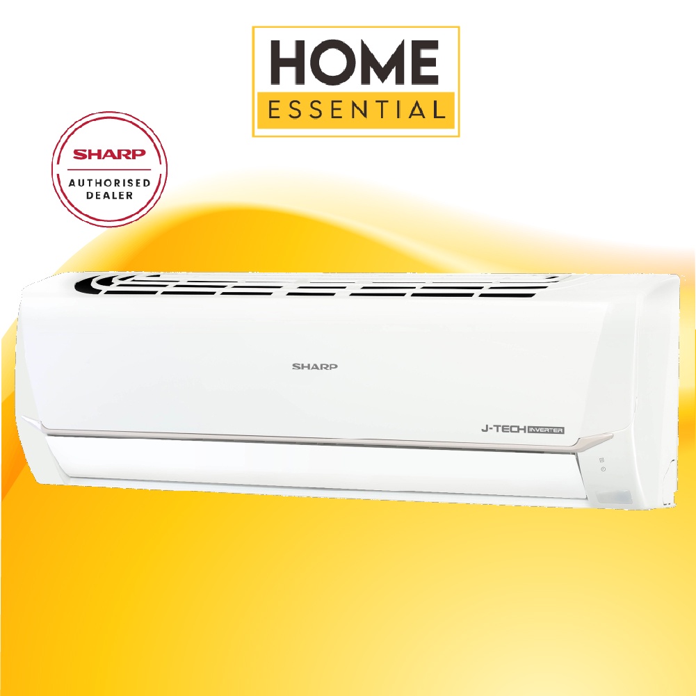 Sharp 2.5HP R32 J-Tech Inverter Air Conditioner AHX24VED / AUX24VED ...