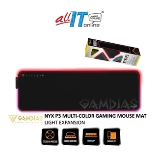 Gamdias NYX P3 Multicolor Lighting Extended Gaming MousePad (900 x 300 x 3mm)