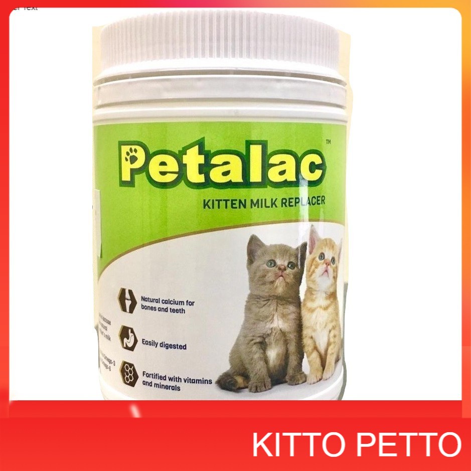 PETALAC Kitten Milk Replacer 215g SERBUK SUSU ANAK KUCING Shopee