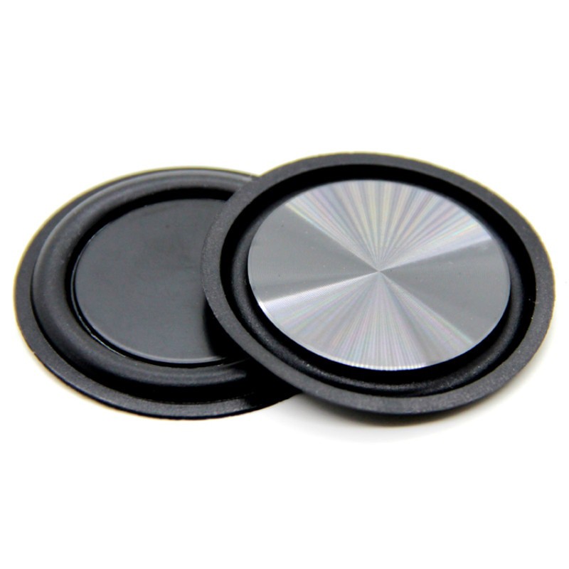 2Pcs 3.5Inch Strengthen Bass Vibration Plate Membrane Passive Radiator