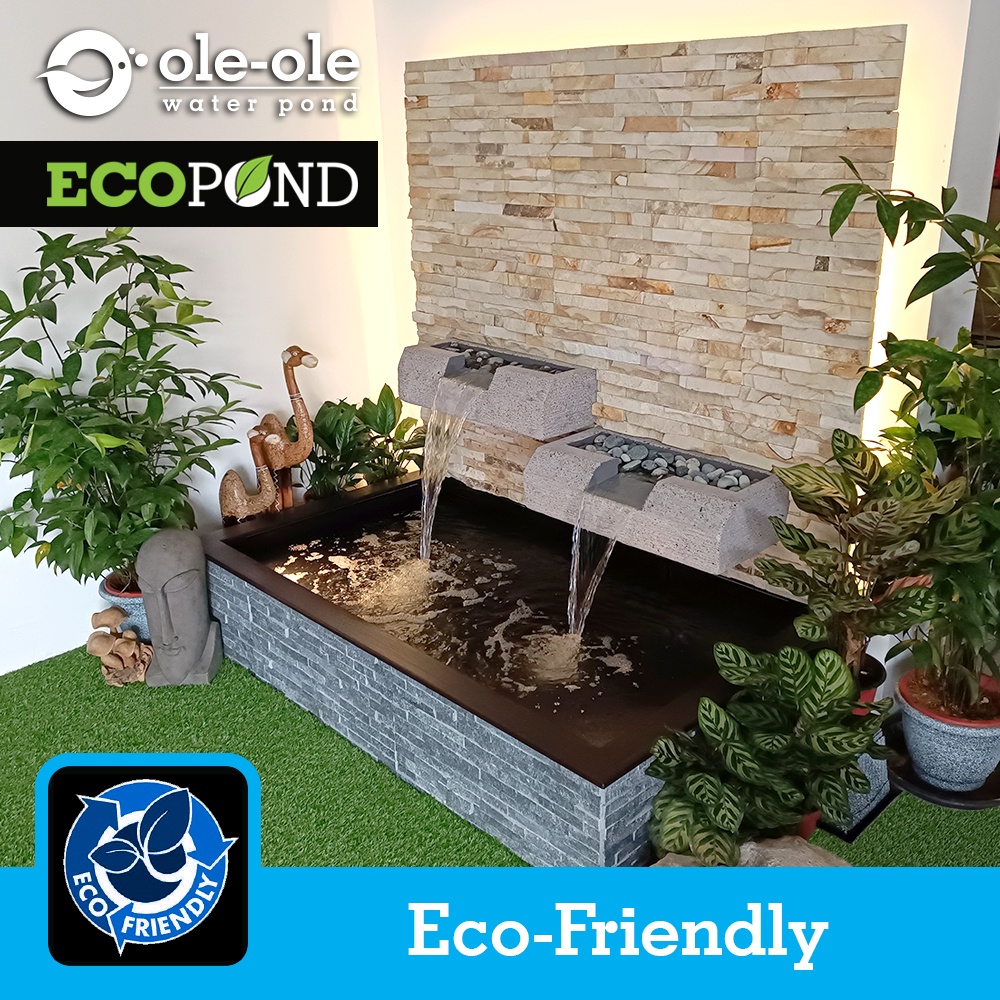 Water Pond Garden Water Fountain Fish Pond Water Features Waterpond Kolam Ikan Hiasan Kolam Air