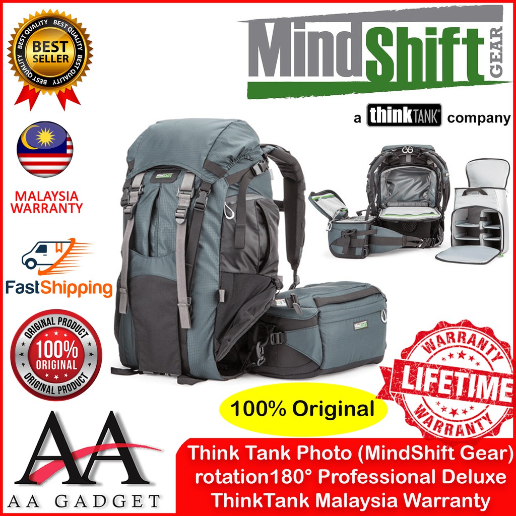 MindShift Gear rotation180° Professional Deluxe Backpack (Fir Green ...