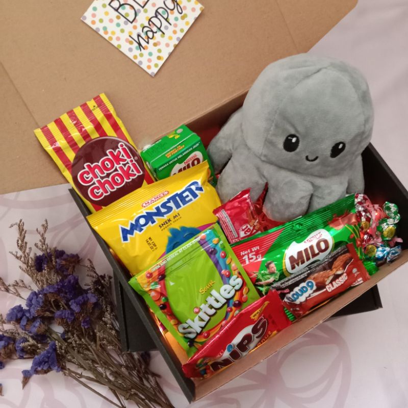 😍🔥10.GIFTBOX BAJET FOR KIDS SNACKS & COKLAT boleh add on🎊🎉🎁 #suprise #