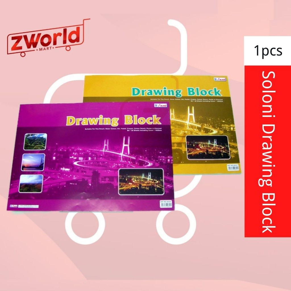 Drawing Block 165gm/ Buku Lukisan Shopee Malaysia