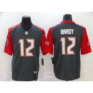 Superbowls Football 12 Tom Brady Tampa Bay Buccaneer NFL Football Jersey