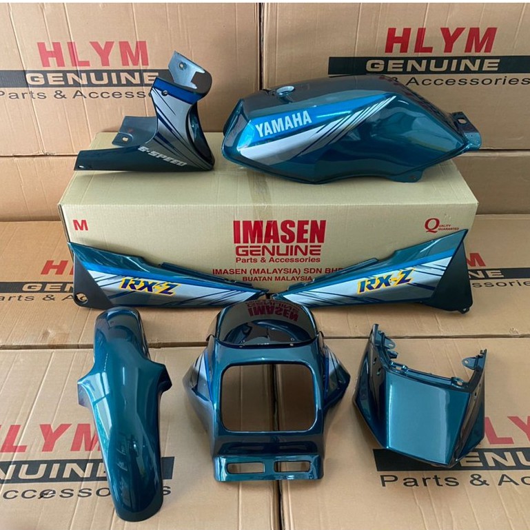 🔥Y564 YAMAHA RXZ IMASEN HIJAU SISIK/MILI/RXZ HLYM MUDGUARD TEBAL🔥COVER ...