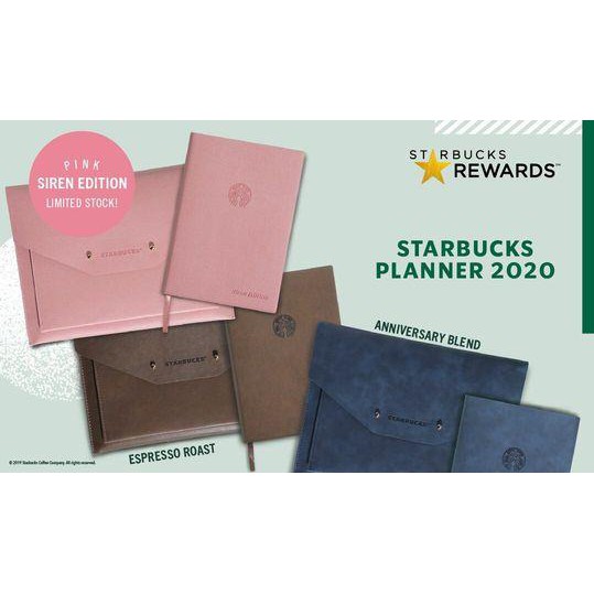 Starbucks 2020 Planner (Espresso Roast Brown) Shopee Malaysia