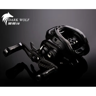 50 BFS Baitcaster 151g Carbon Saltwater Smooth Ultralight Fishing  Baitcasting Reel for Perch Tilapia Trout (Color : DF-50-Left Hand)