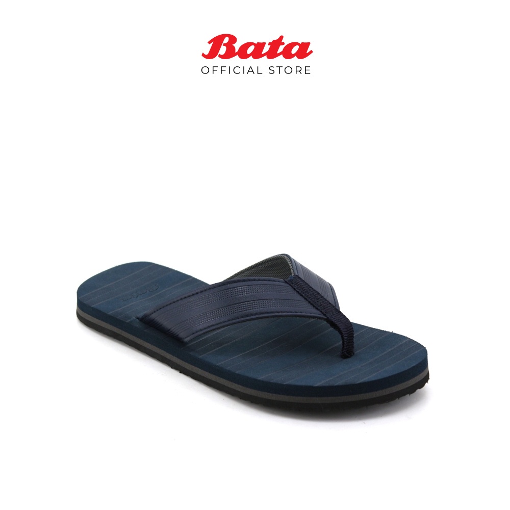 Bata blue and white clearance slippers